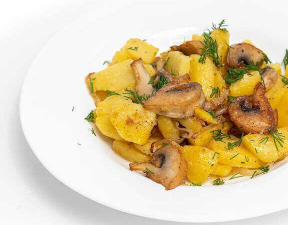 Вкусно House - Картофель по-домашнему с грибами