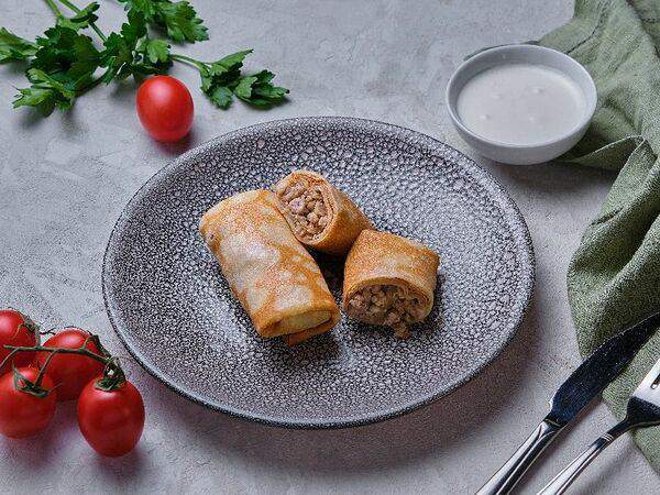 Кухня №1 - Блинчики с мясом