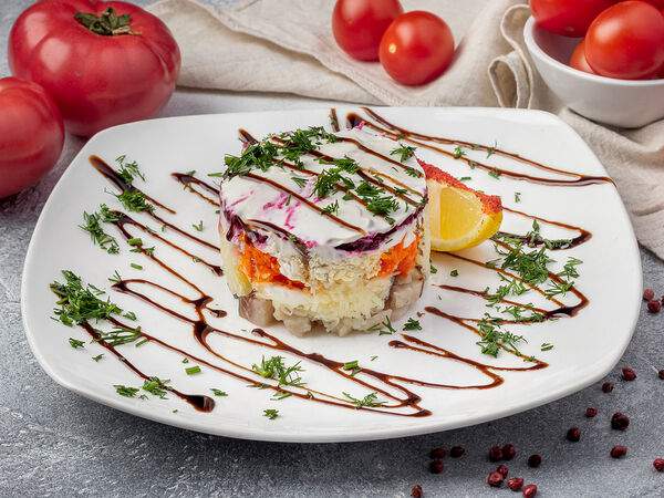 Хинкальная Лазика - Сельдь под шубой