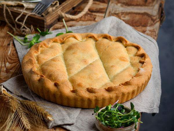 Машенькины пироги - Украинский пирог с капустой и яйцом