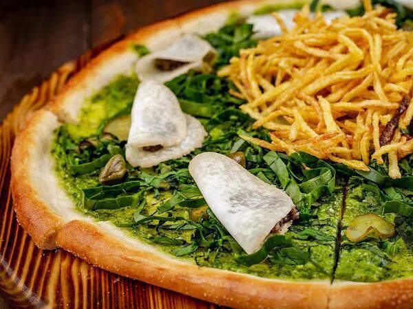 Pizza Hub - С грибным паштетом (вегетарианская)