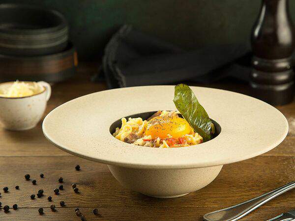 Семейное кафе Бамбинополь - Спагетти карбонара