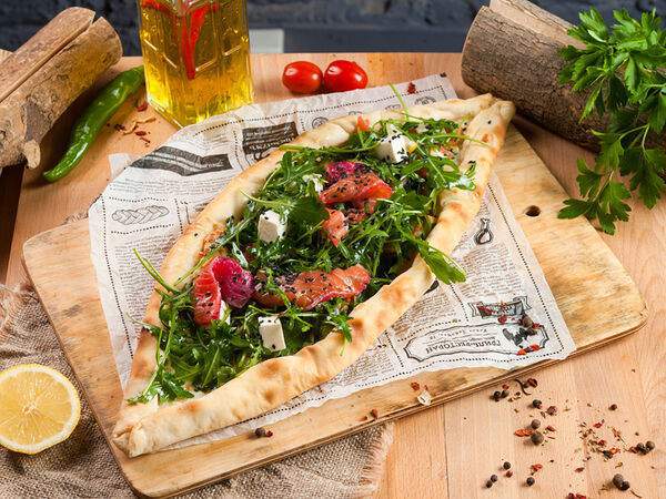 Едалия - Пиде с лососем