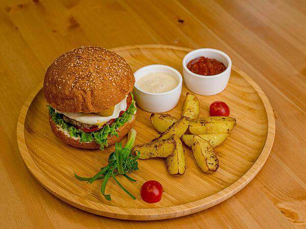 Булкин дом - Бургер с говядиной