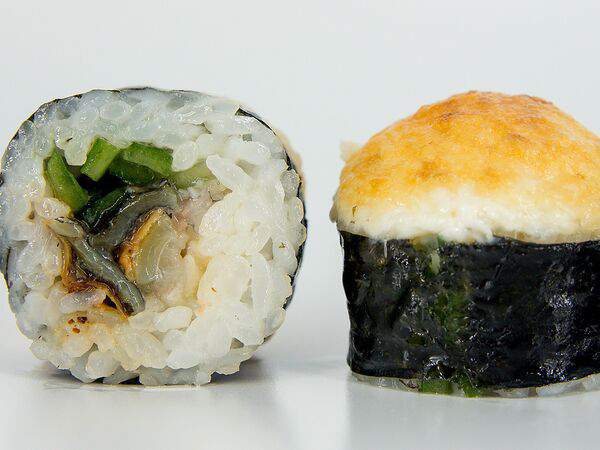 Лосось & Имбирь - Запеченные с угрем