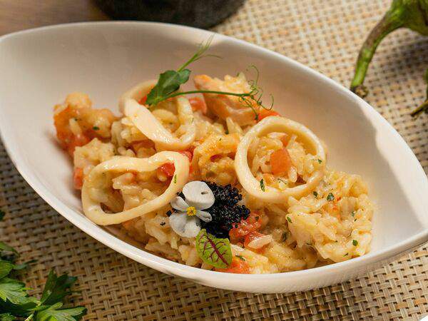 Scoozi - Ризотто с морепродуктами