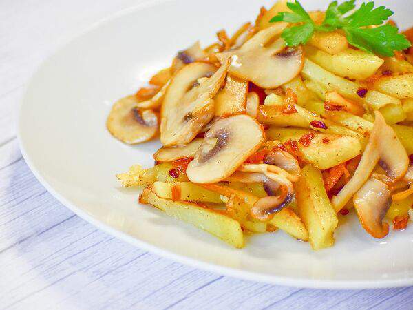 Лайвер - Картофель с грибами