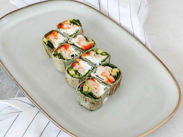 Poke Poke - Ролл без риса с тигровыми креветками