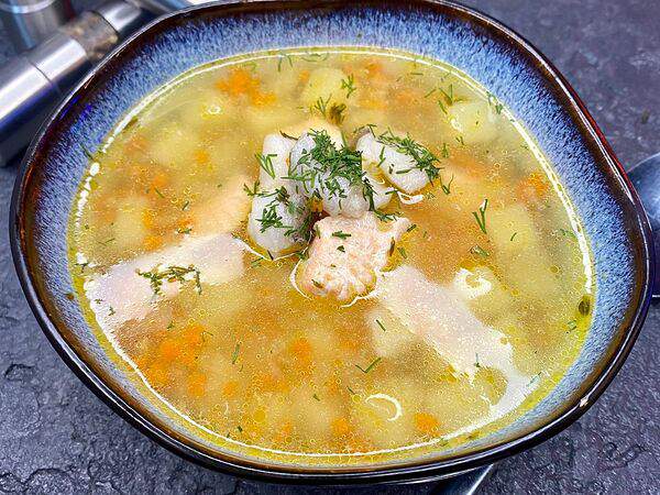 На крючке - Уха с киноа