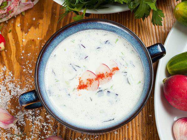 Трапеза - Окрошка на домашнем кефире