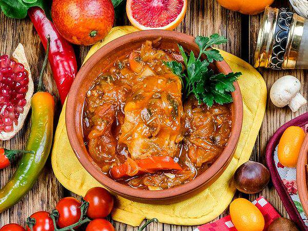 Хачапури тётушки Марико - Чахохбили