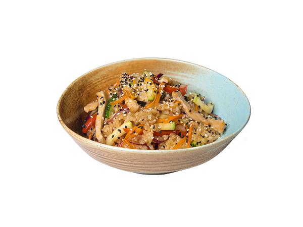 Автосуши Автопицца - Рис со свининой и овощами