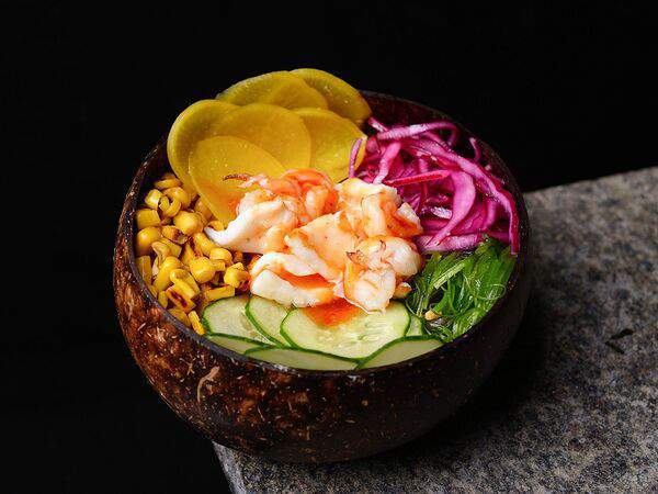 Lao Bao - Поке с кальмаром и креветкой