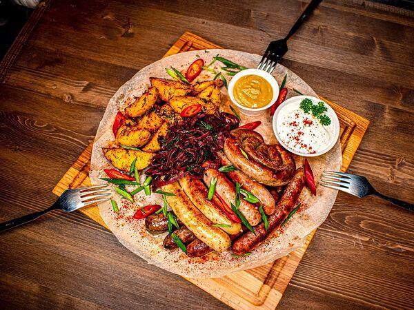 Бар Бавария - Accoрти колбасок с картофелем