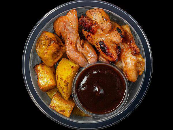 Eattery - Куриный шашлык с запеченным картофелем