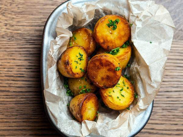 Коптильня - Копченый картофель