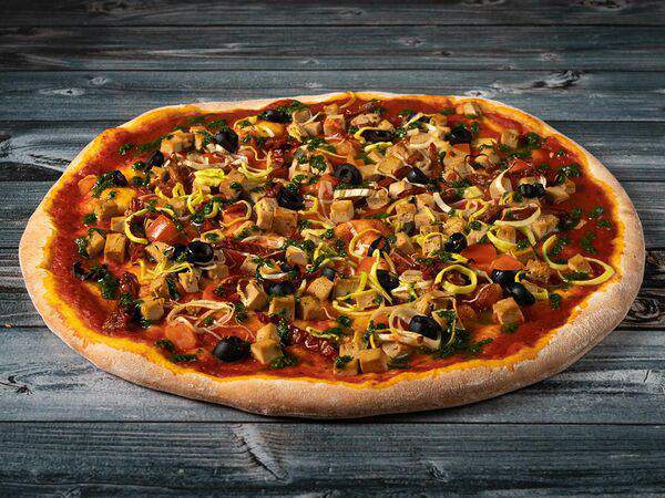 Rocket Pizza - Овощная с маринованным тофу
