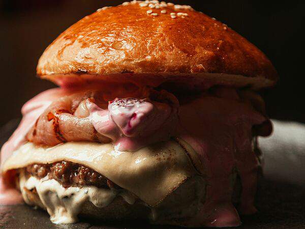 Первый - Бургер Cherry beef