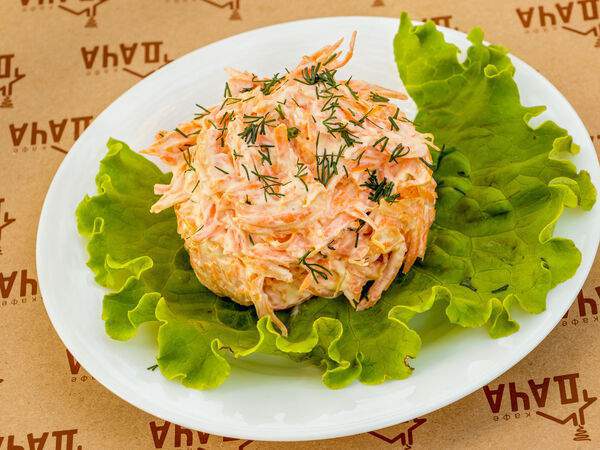 Дача - Салат Морковь с майонезом