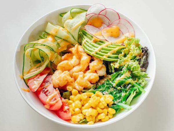 The Bun - Боул с креветками