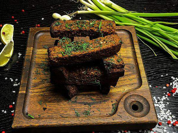 Брашна - Гренки чесночные с зеленью