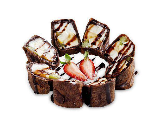 ChuDo Ramen - Фруктовый ролл в шоколадном блинчике