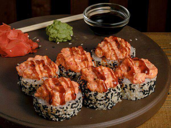 Grizzly Food - Запеченный ролл Кин-Дза-Дза