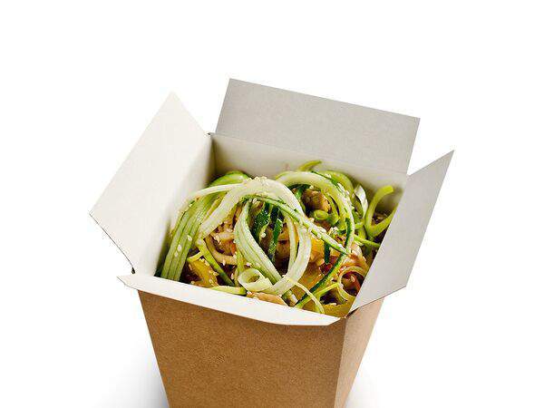 #Многопицца - Удон с курицей в кисло-сладком соусе