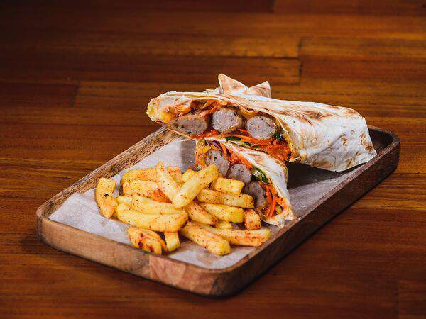 Шеф-шаурма - Хот-дог с нюрнбергской сосиской