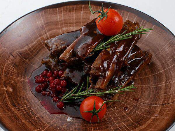 Верещагин - Свиные ребра в соусе барбекю