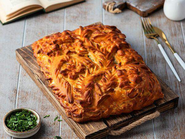 Время вкусных путешествий - Курник с нежной курочкой, рубленым яйцом и рисом