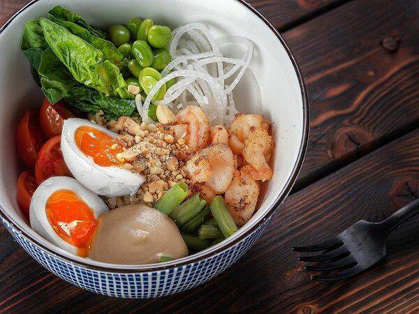 Эбби Noodles & Sushi Bar - Поке с креветкой
