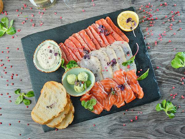 Ресторан Старый Город - Рыбное ассорти с подсушенными тостами