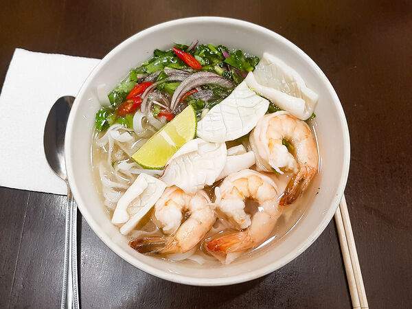 Аян - Суп Фо с морепродуктами