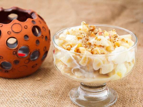 Кафе вегетарианской кухни Радхика - Фруктовый салат Классика