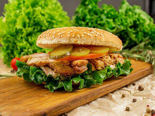 Lava Pizza - Чикенбургер