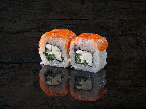 Kinza House - Запеченный ролл Philadelphia