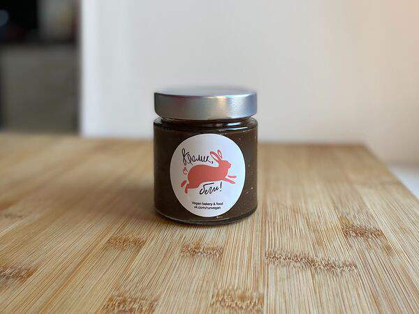 Кролик, беги! - Шоколадно-миндальная паста веган