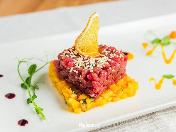 Ristorante Da Claudio - Тартар с манго и говядиной