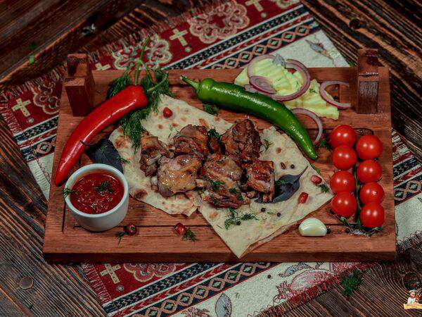 Шашлычный двор - Шашлык из бараньих семечек