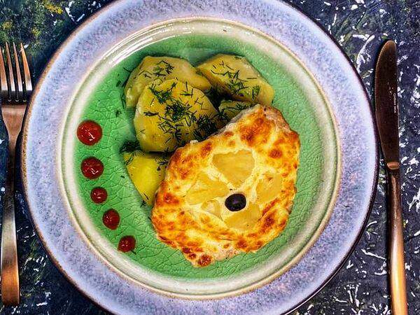 Плюшка - Курочка с ананасами