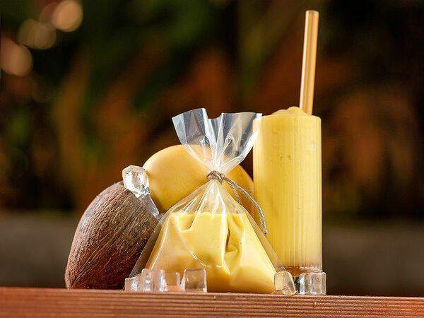 Эбби Noodles & Sushi Bar - Смузи манго, банан, кокос