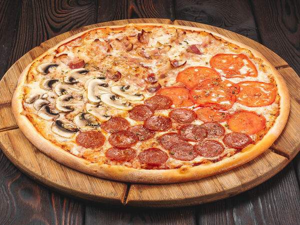 Дом-суши Дом-пиццы - Пицца Четыре сезона