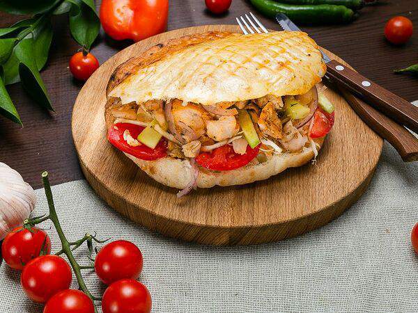 Мангал сити - Шаурма в пите со свининой