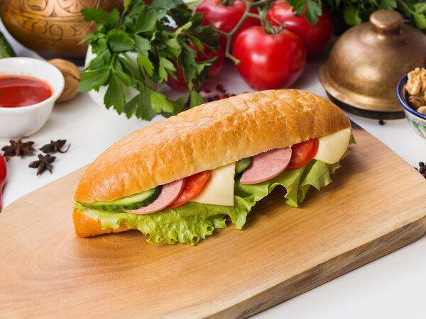 Doner City - Бутерброд с колбасой