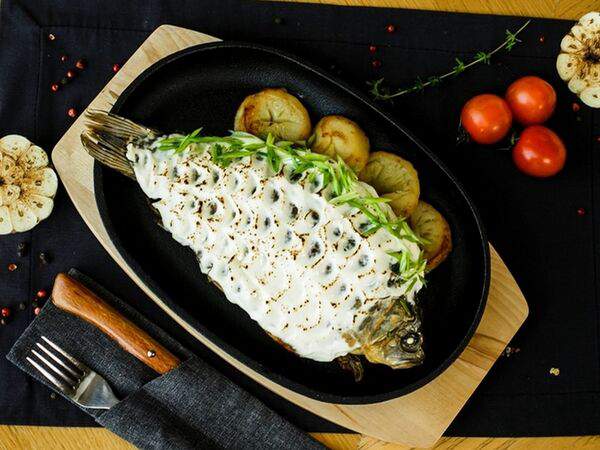 Победа - Карась, жаренный в сметане