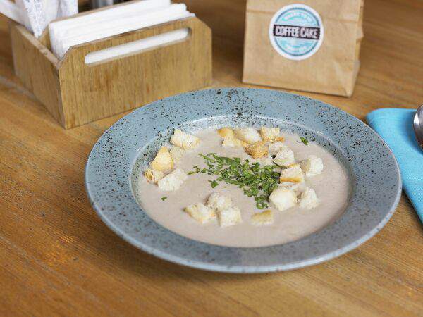 Coffee Cake - Грибной крем-суп