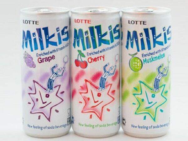 Суши муши - Напиток Milkis в жестяной банке