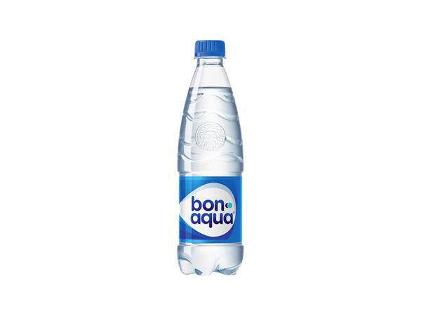 Горячий обед - BonAqua газированная