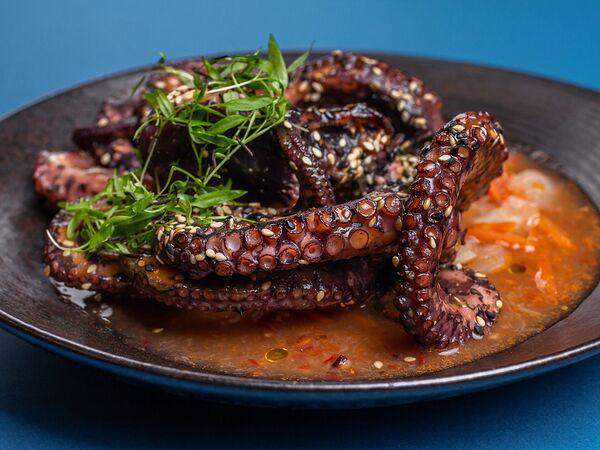 Море - Осьминог BBQ